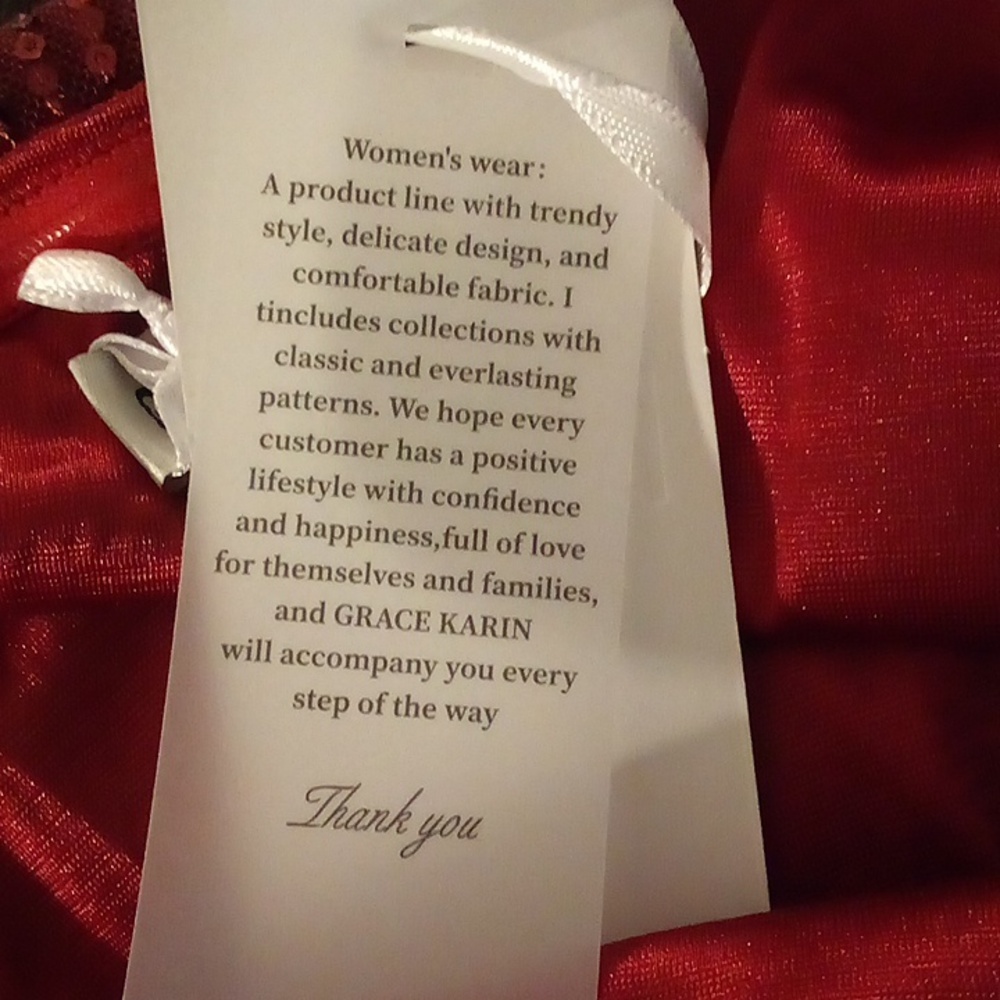 Grace Karen Red Wine Rusched Sequin Off Shoulder Cocktail Dress - Size 2XL - Picture 10 of 11